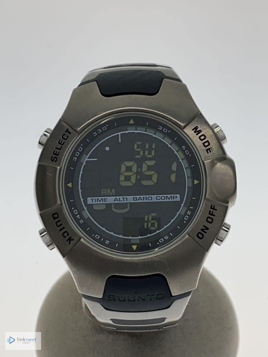 SUUNTO Observer Digital Quartz Men’s Watch Rubber Band Black