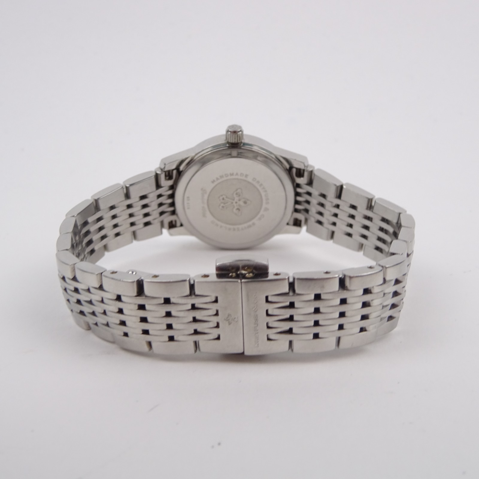 Dreyfuss & Co 1946 Watch Stainless Steel Silver Dial Classic Women’s