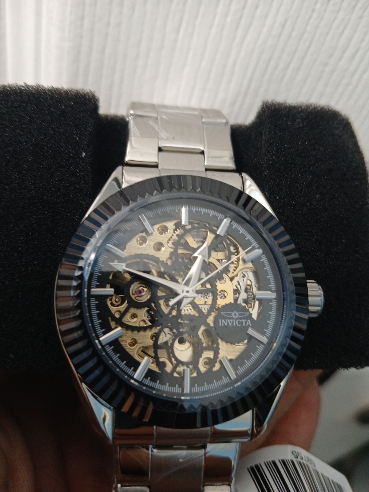 69755 – Invicta Objet D Art Glyph Automatic Men’s Watch w/ Skeleton Dial – 43mm,
