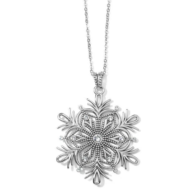 NWTag Brighton WINTER BLISS CONVERTIBLE Large Long Pendant Necklace MSRP $92