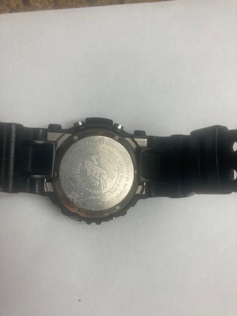 Casio Frogman G-Shock 200Z 2422 Black, Yellow and Red, One Size Fits All