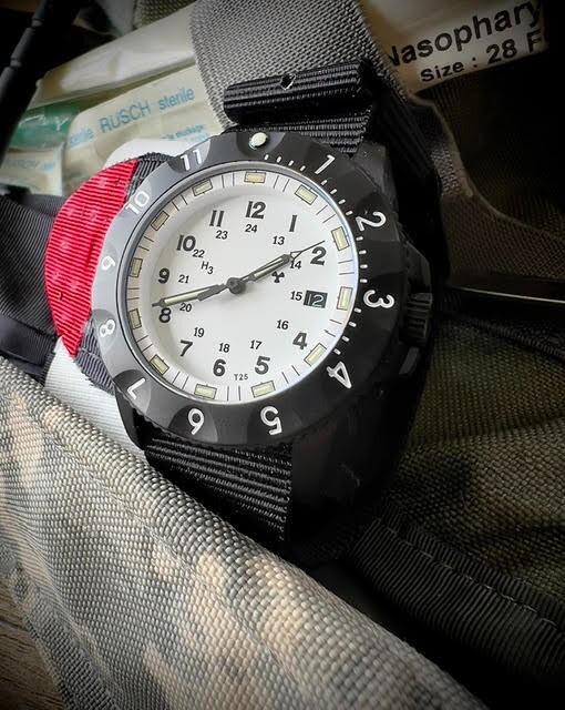 MWC P656 2025 PVD Automatic Tactical Watch with GTLS Tritium & Sapphire Crystal