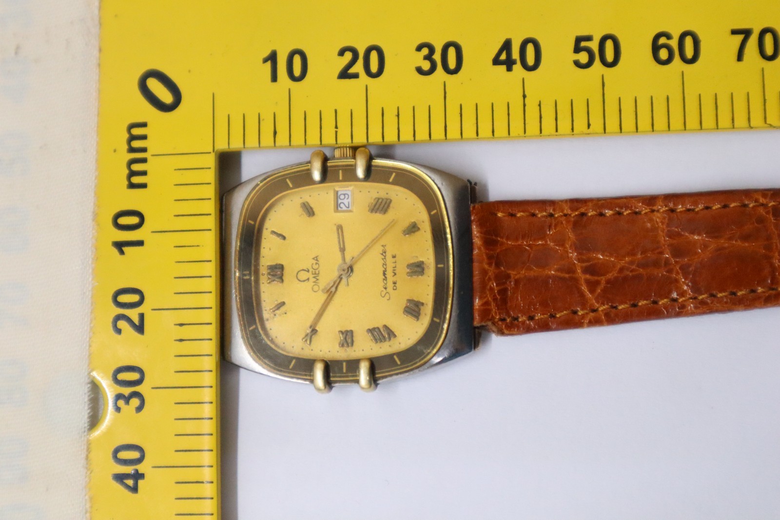 Omega Seamaster De Ville 1431 Vintage Quartz Date Swiss Made Men’s Watch