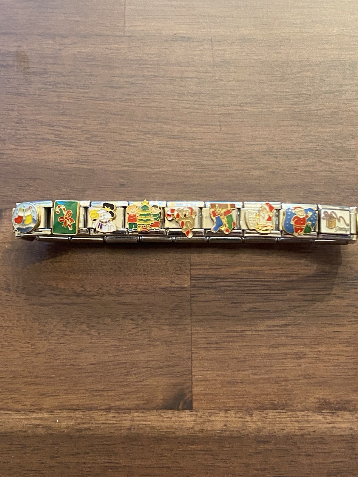 20 Charm Christmas Bracelet Italian Charm New 9mm Ready To Wear