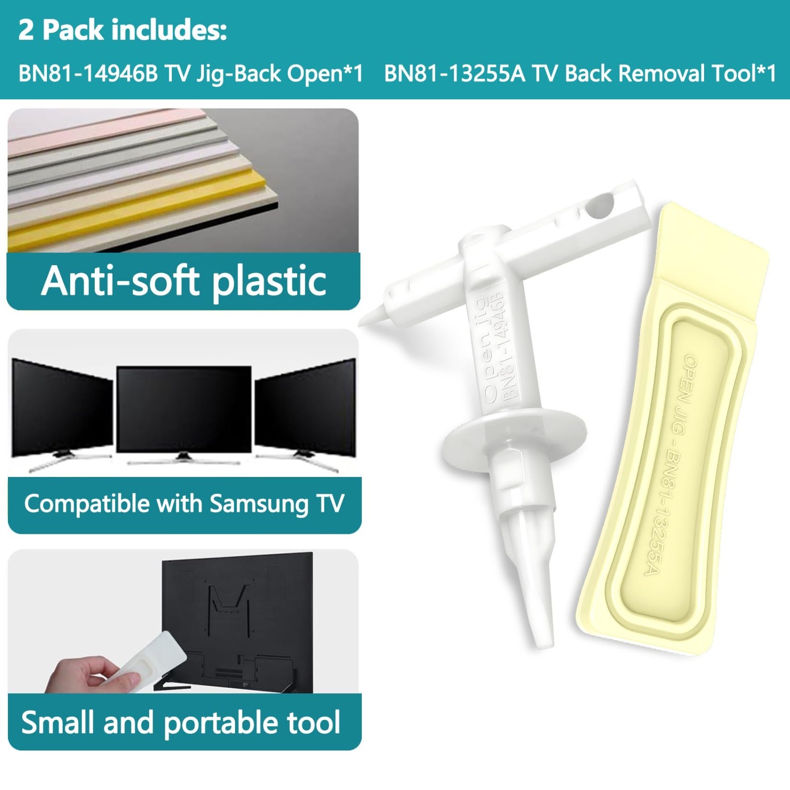 TV Back Removal Tool for Screwless TVs | Dismantling Jig for Easy Repair
