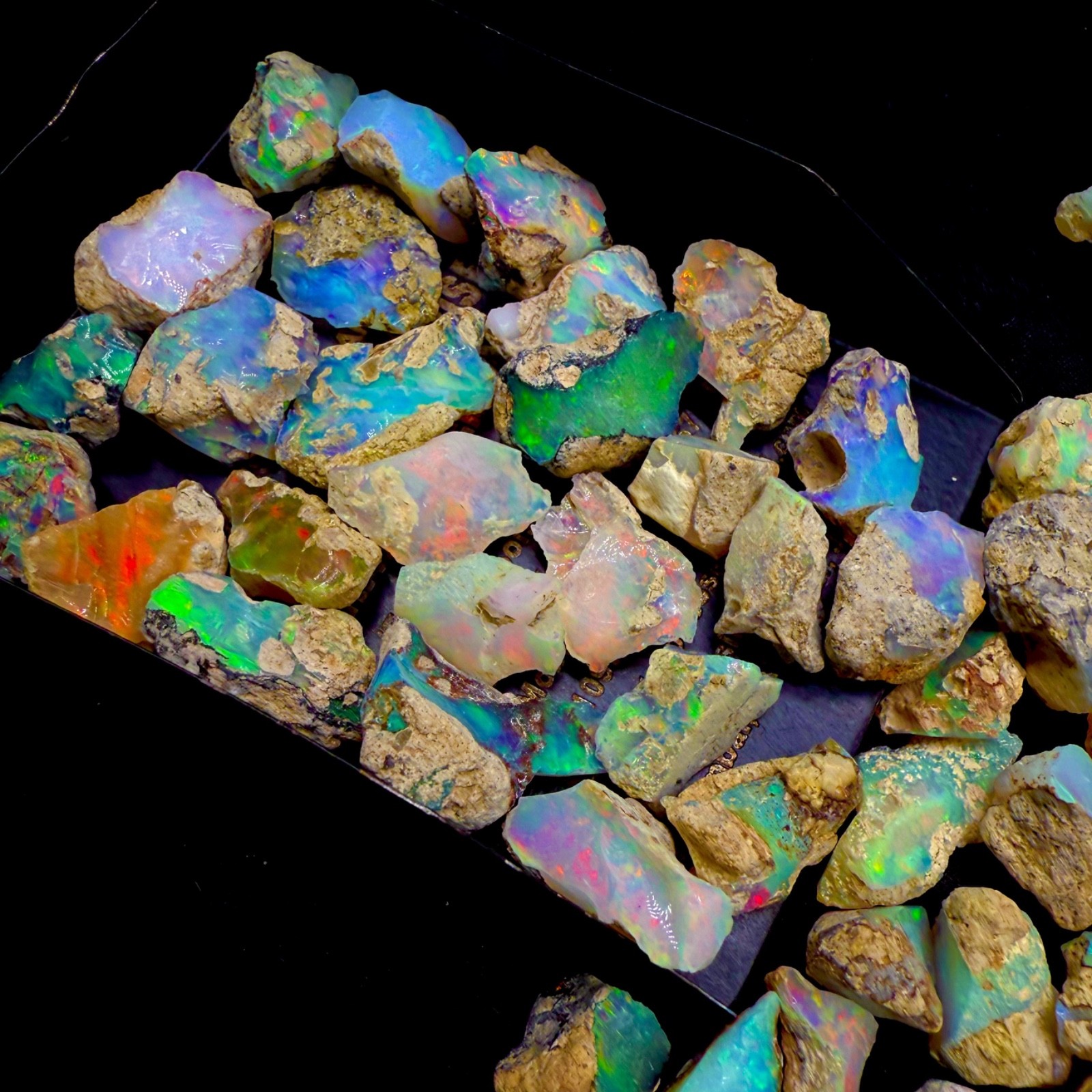 Opal Rough Lot 20 Pieces AAA cut grade rough Natural Ethiopian Welo Dry Opal Raw