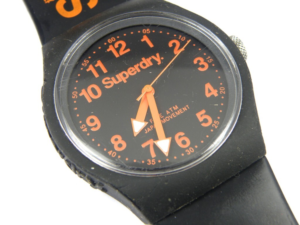 Men’s SuperDry SYG164B Quartz Sports Watch – 50m