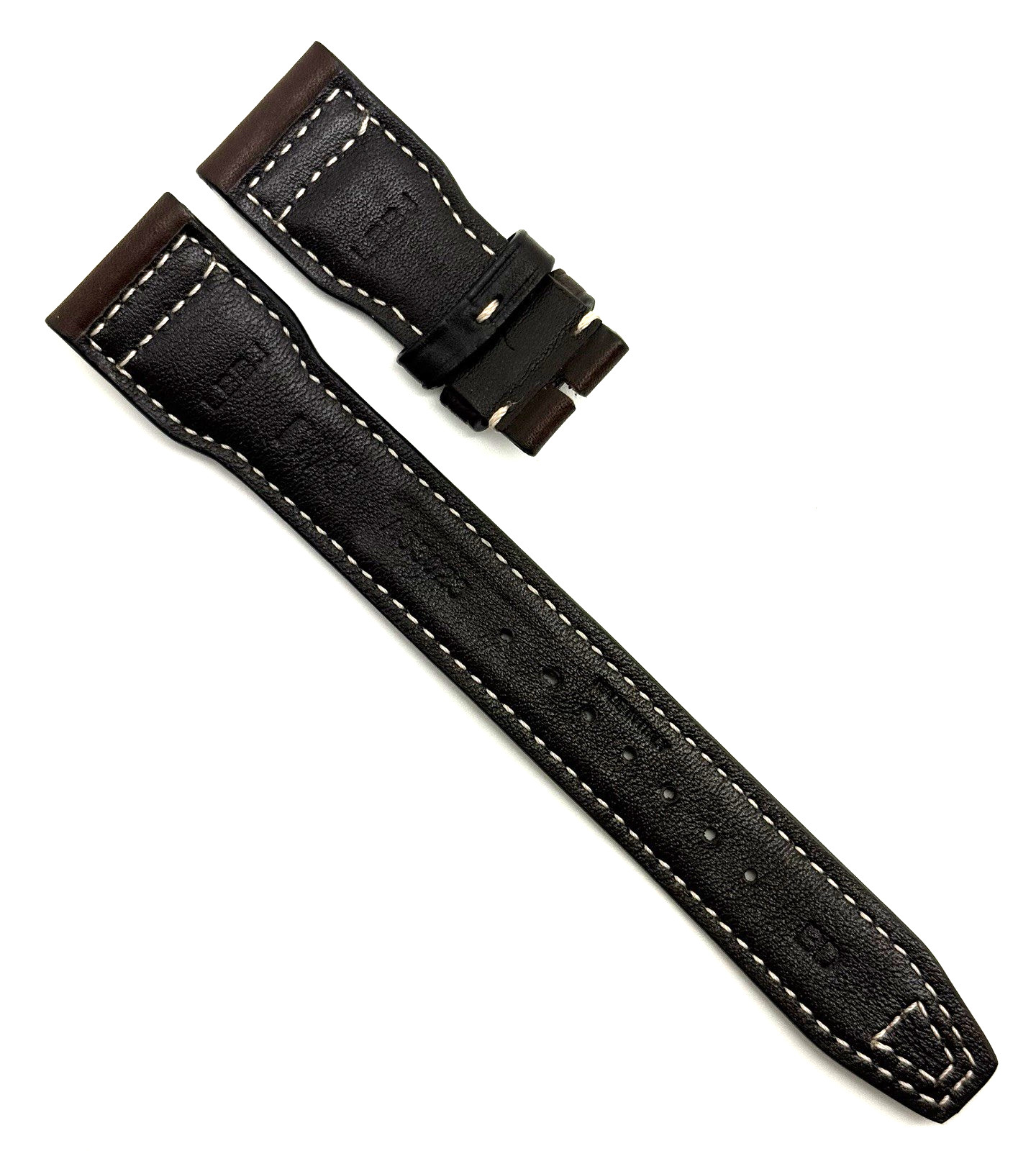 IWC 22mm x 18mm Brown Calfskin Leather Watch Strap Band A53023 Authentic OEM