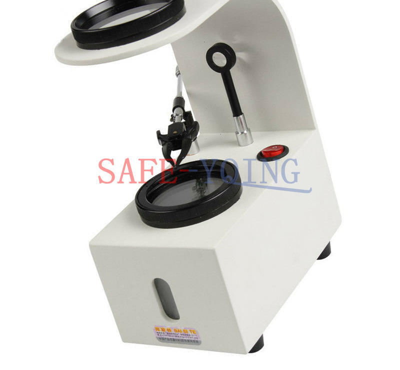 1PCS Jewelry polariscope Desktop magnifier Gem identification tool +Gem Clip New