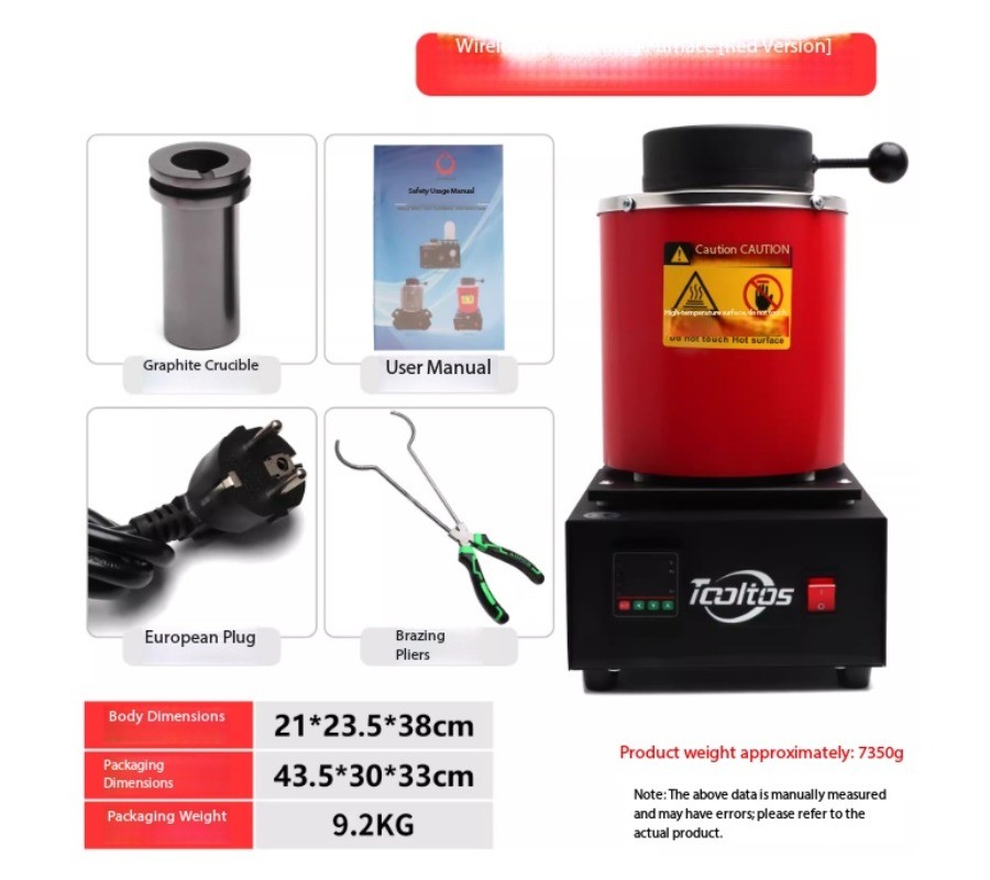 Mesh-type Melting Furnace Gold Melting Furnace Metal Melting Furnace Small-scale