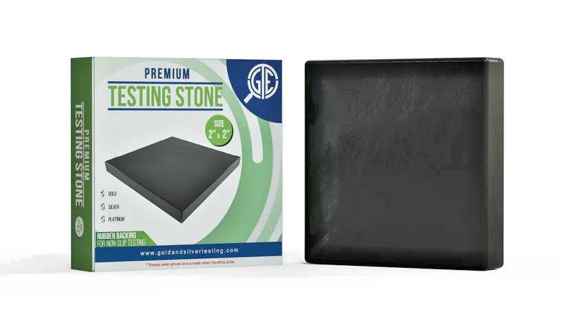 GTE Precious Metals Testing Stone *Use for Acids Scratch Test* Small 2″ x 2″