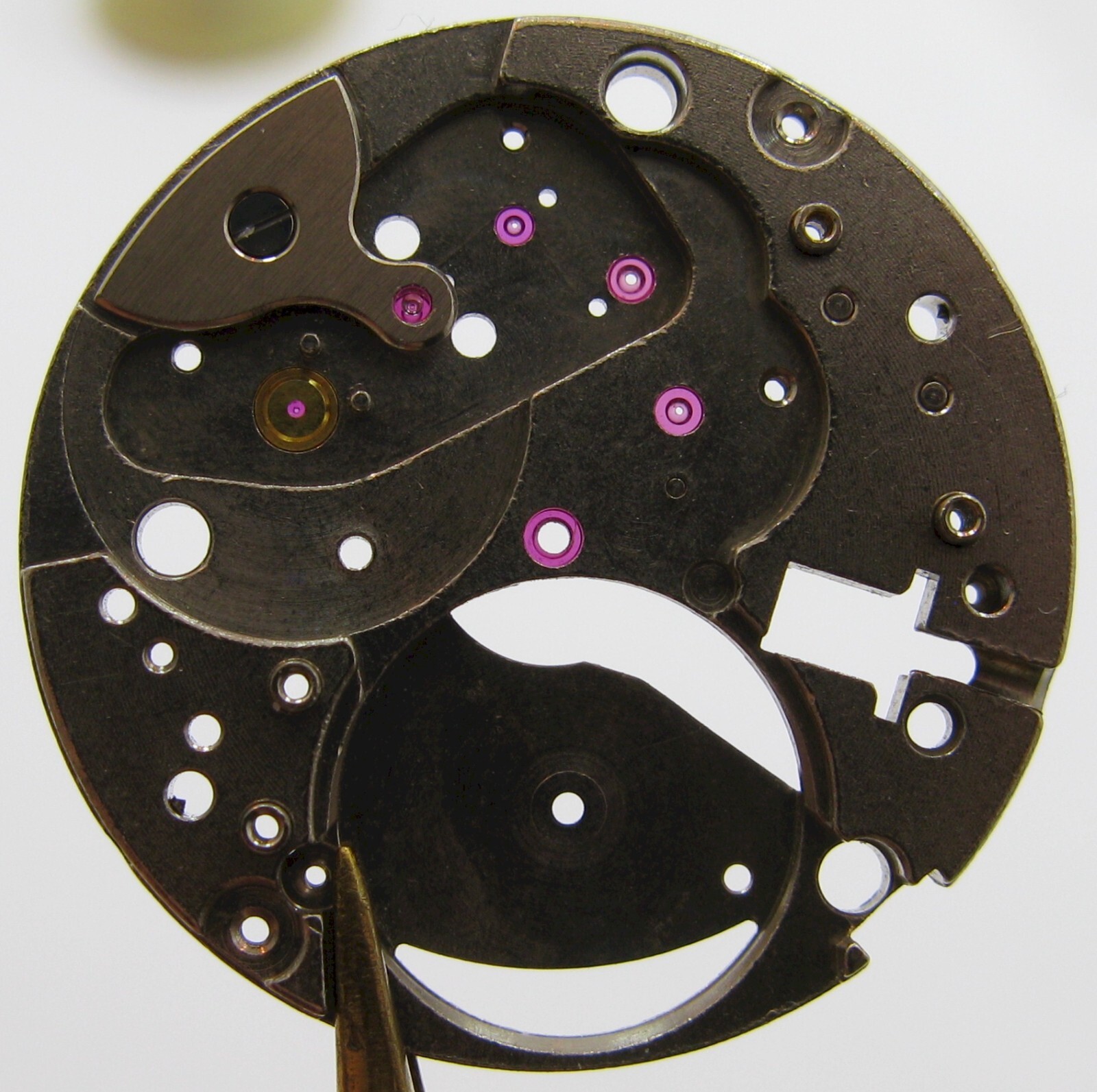 Bulova Watch Movement 10BPAD 10BPAC 11ACC + … 23 j. part main plate #100