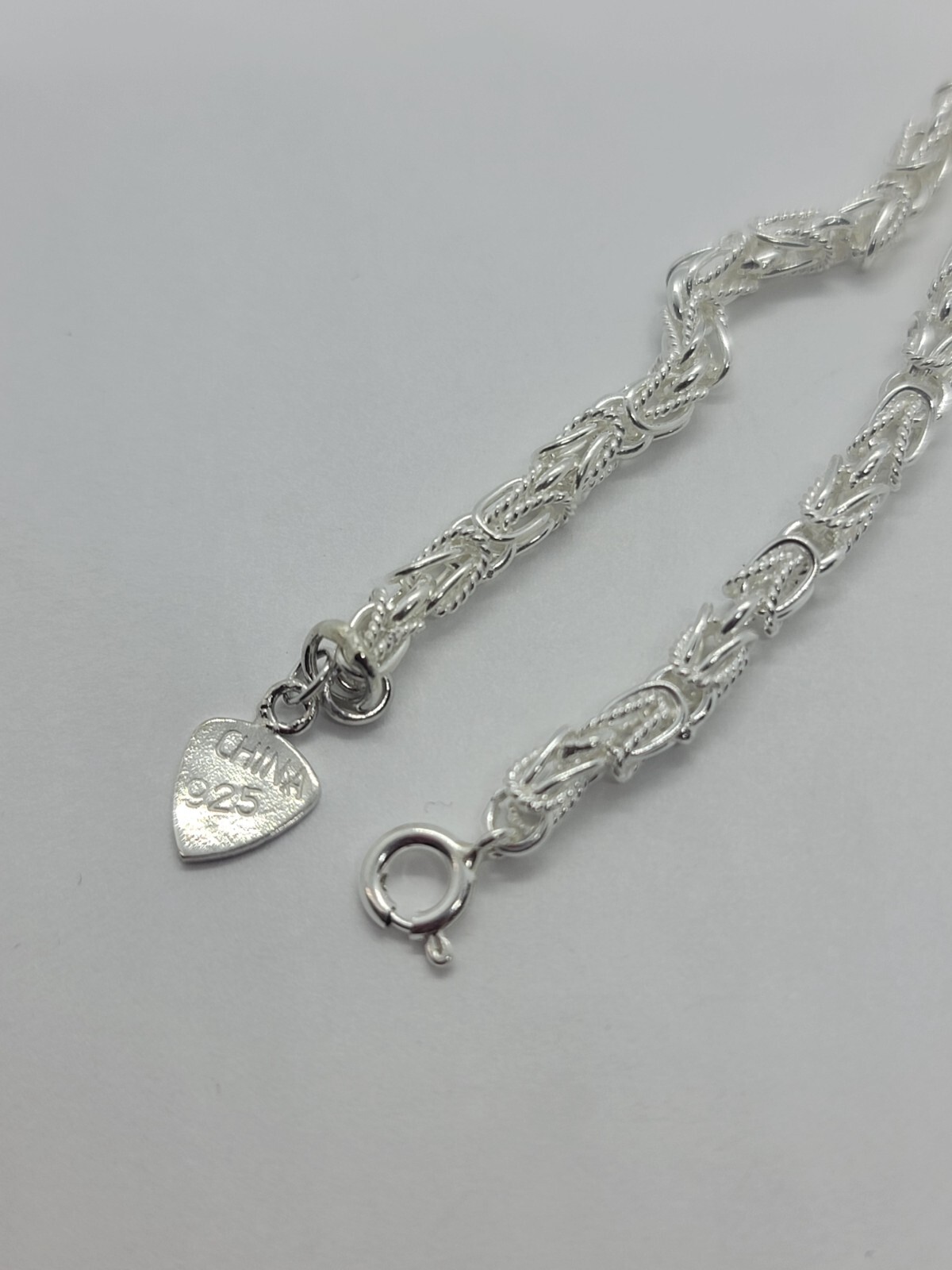 925 Sterling Silver Turkish Chain High Quality Necklace Bracelet 4mm Size 7″~30″