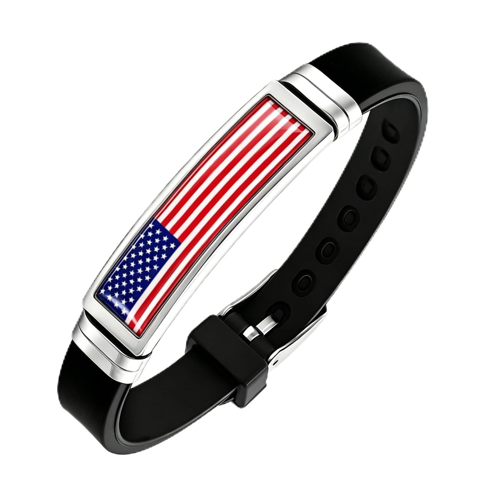 Nanafast American Flag Bracelet Patriotic Jewelry for Women & Men, Red White …