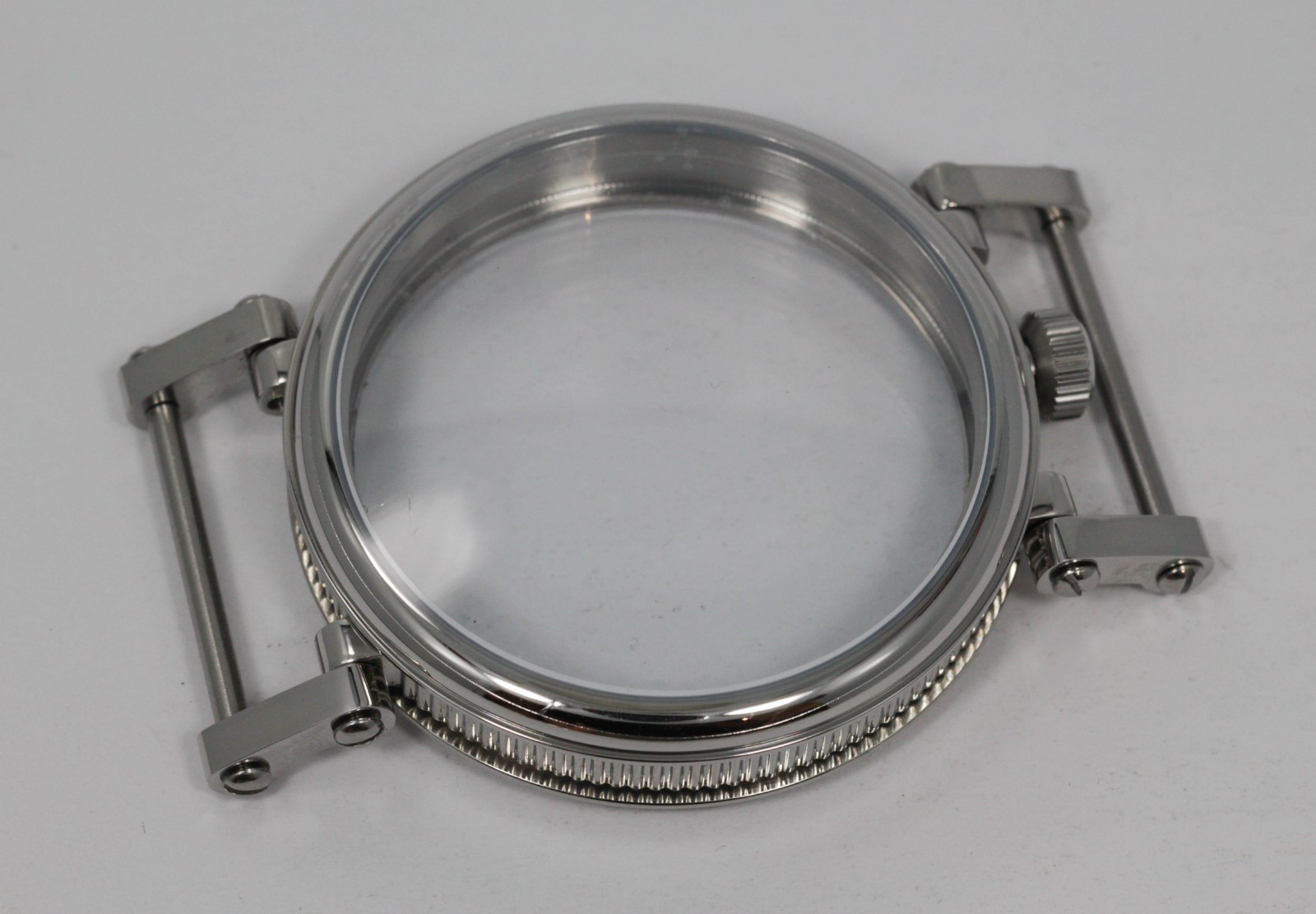 Stainless steel case for marriage watch will fit Illinois, Waltham 12s movement