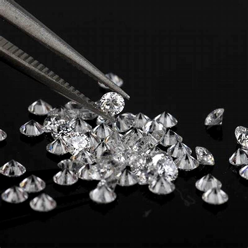 50 PCS Loose CVD Lab Grown Diamond 4.00 MM Round D, IF CLARITY Certified Diamond