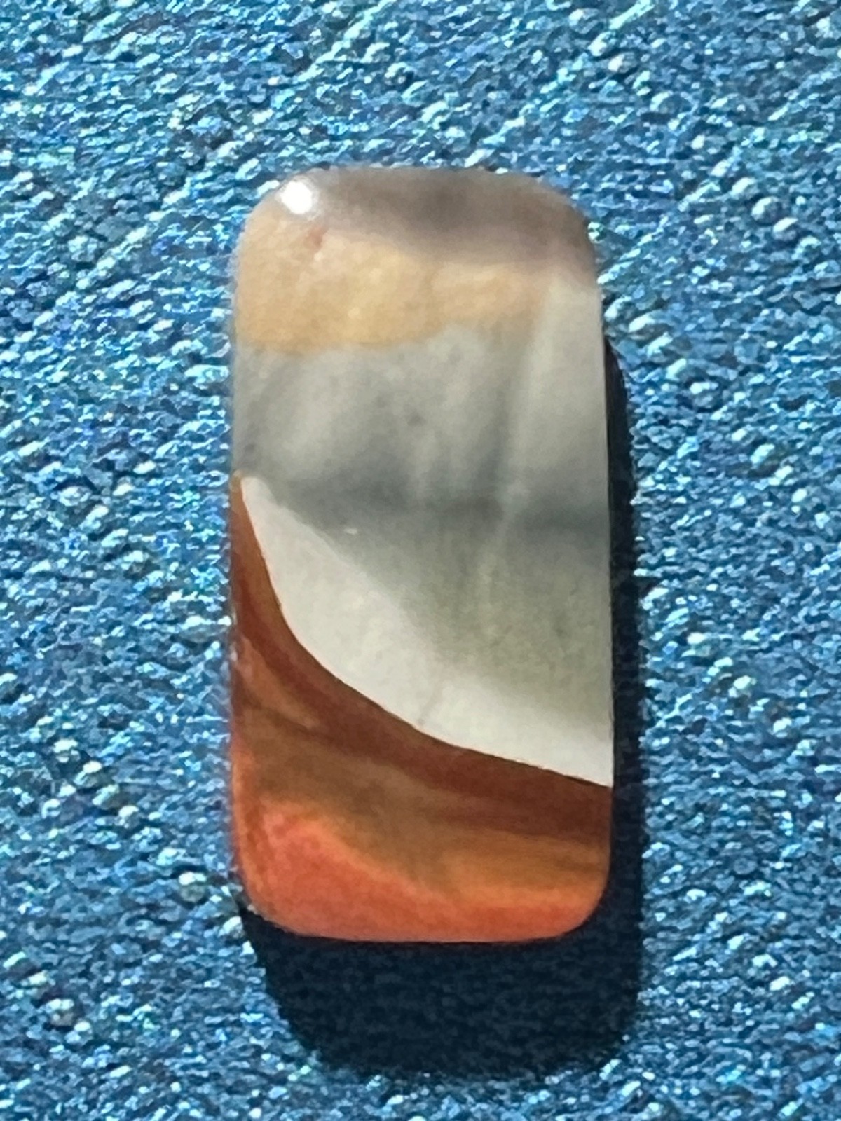 Polychrome Misty Mountain Jasper Cabochon