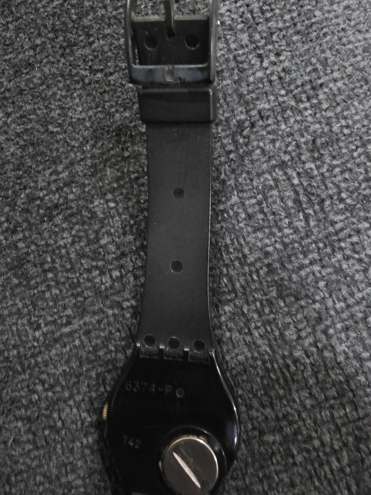SWATCH Lancelot GB110 Gent Vintage 1986 “Coat of Arms” Working Good Condition