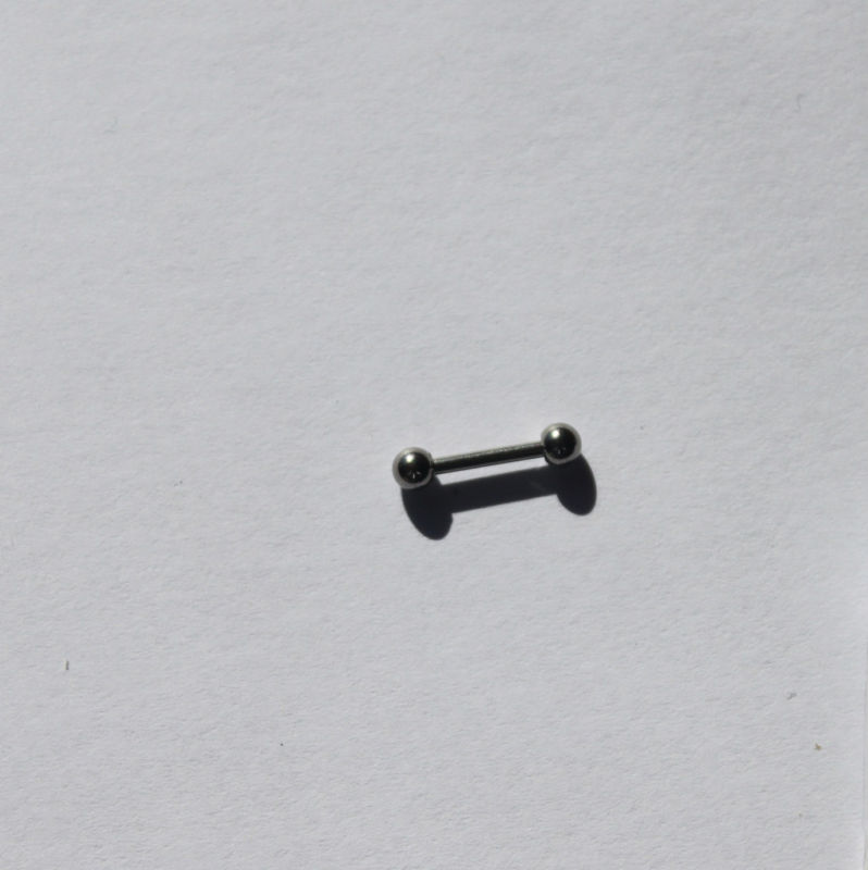 16g 1.2mm Barbell Surgical Steel Body Piercing Jewelry