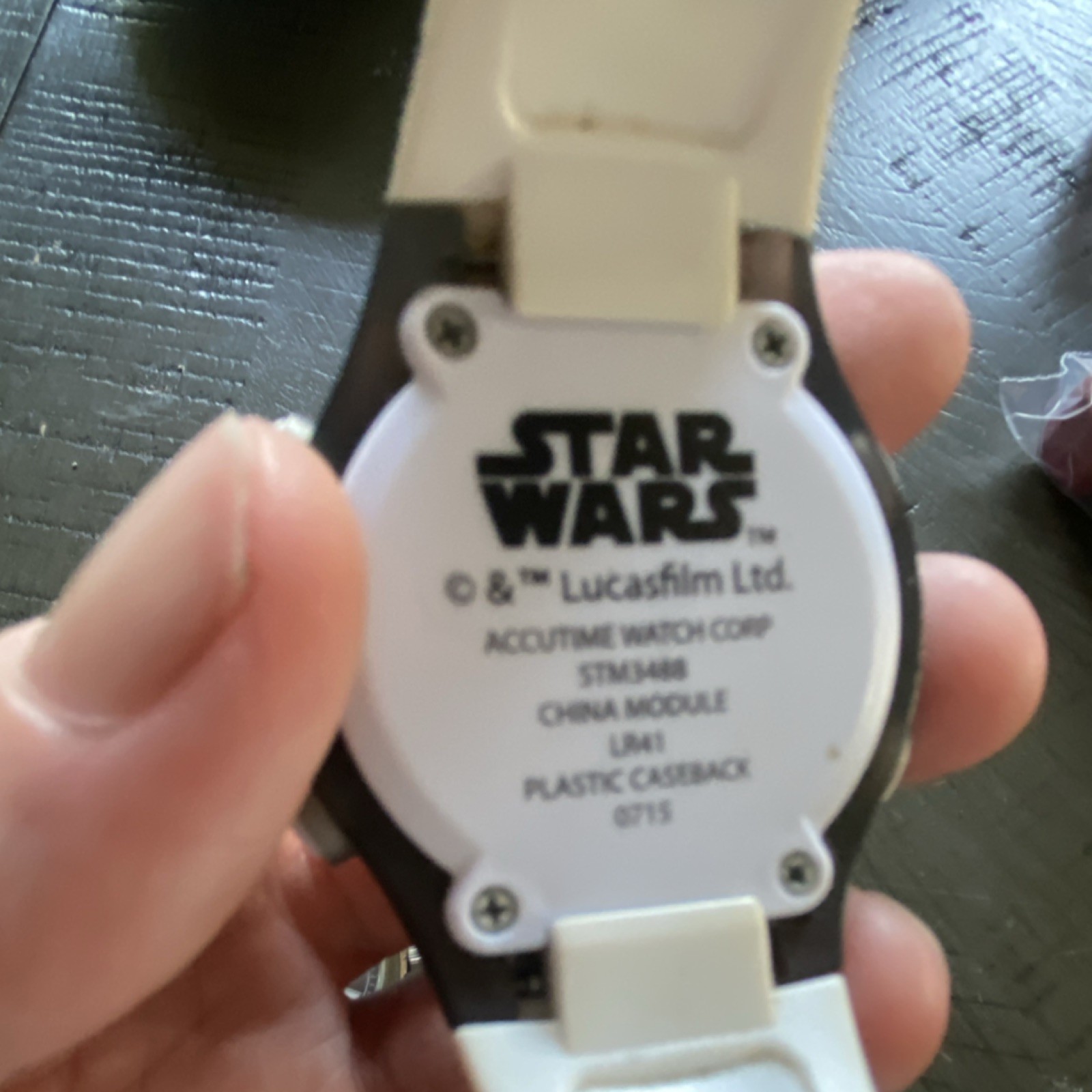 Accutime Star Wars Stormtrooper Unisex Kids Digital Quartz Watch metal strap Men