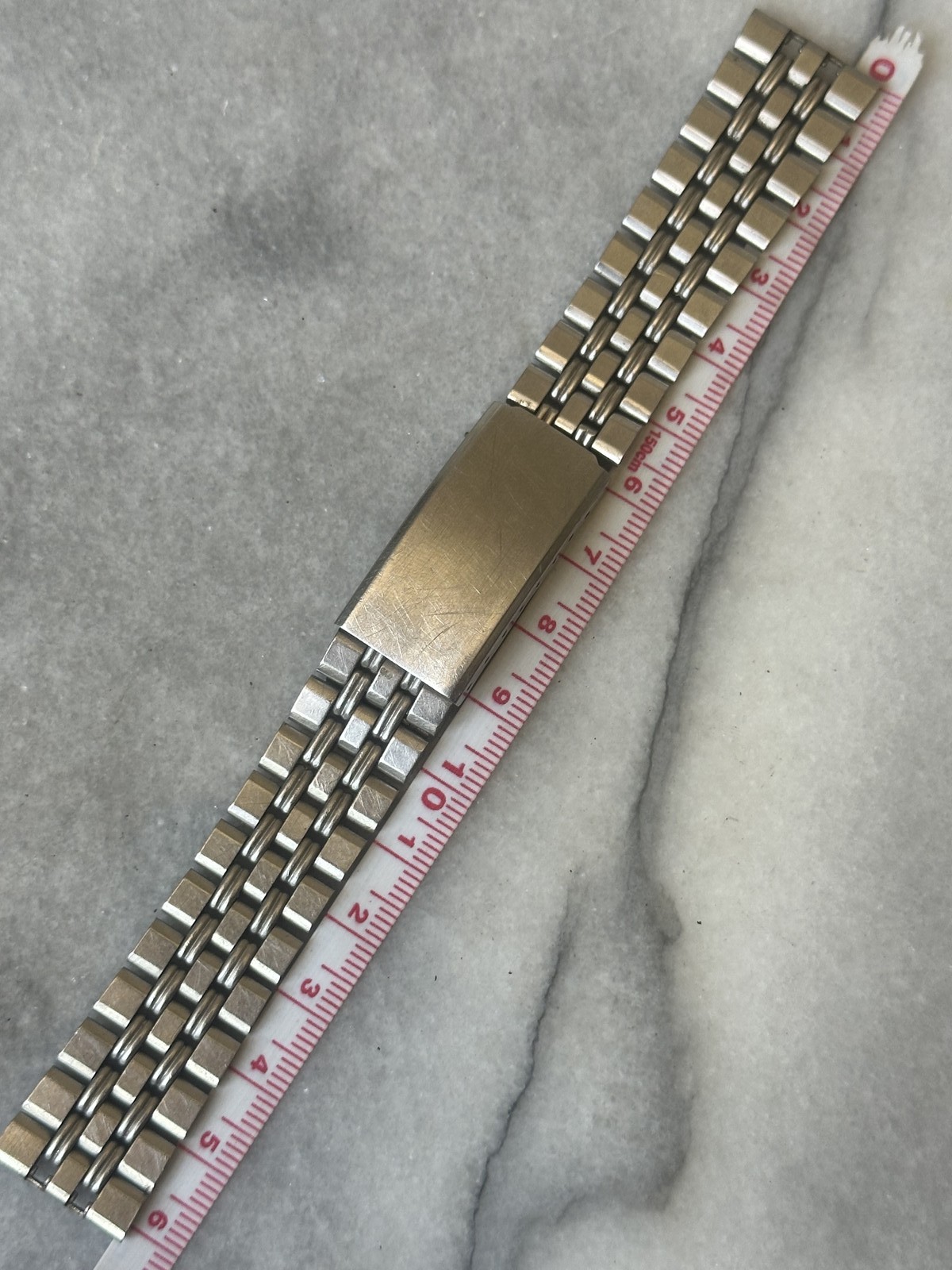 Bracelet de montre style Jubilee en acier inoxydable