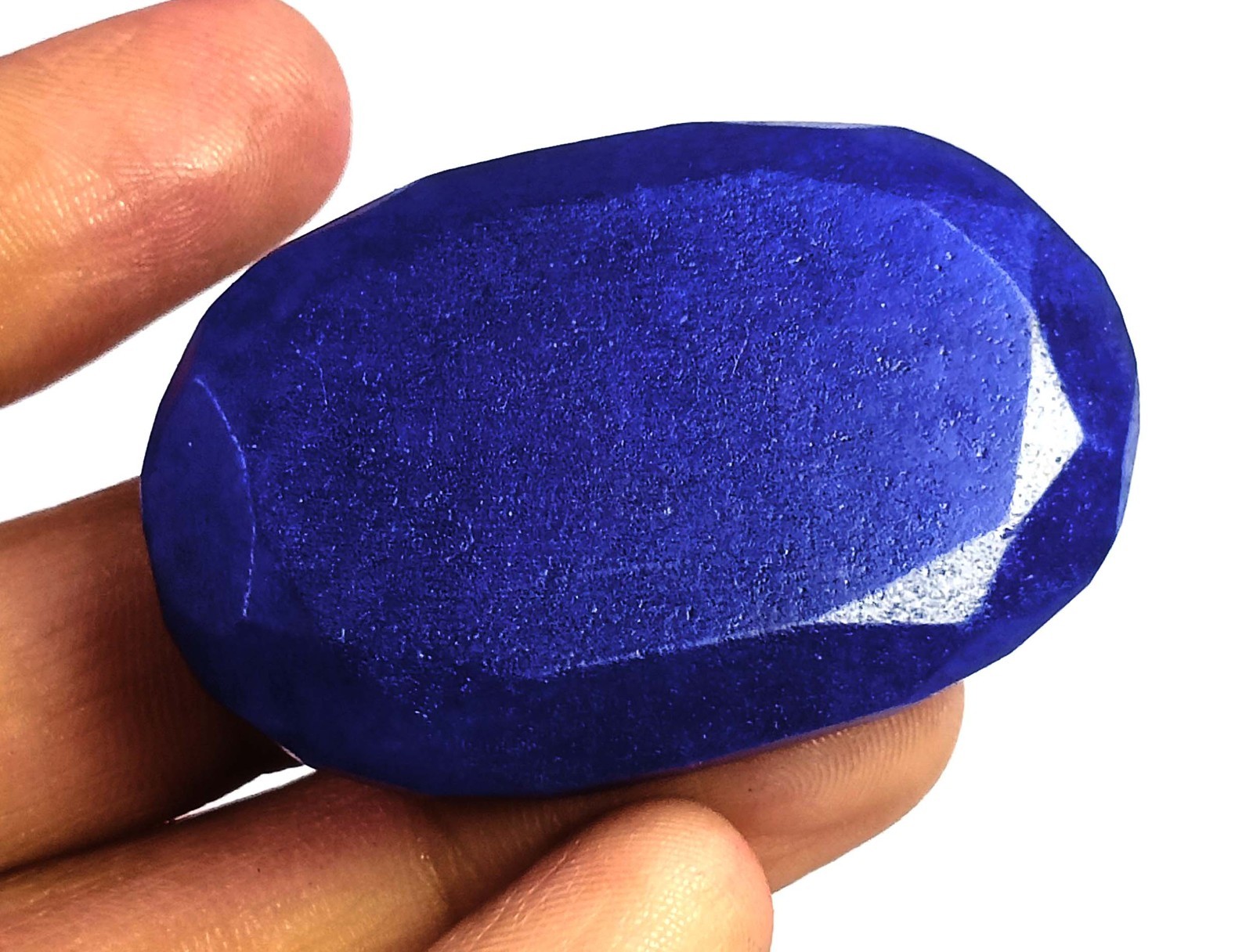Superior High Quality 109 Ct Natural Blue Sapphire Oval Shape IGL Gemstone 6AHL