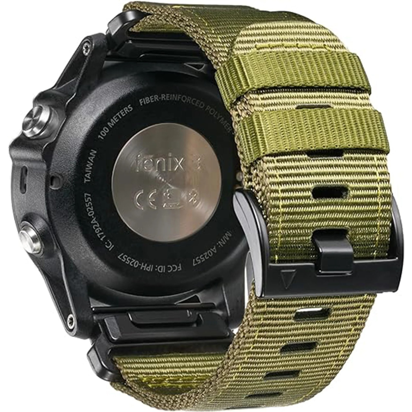 Garmin Fenix 7X 6X 5X Pro QuickFit 22mm 26mm Braided Nylon Watch Strap Band