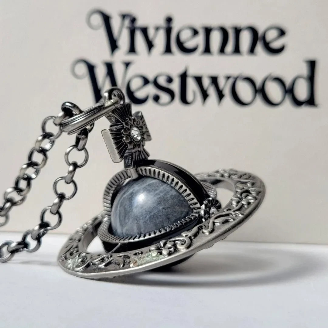 Vivienne Westwood Small Orb Necklace 80cm