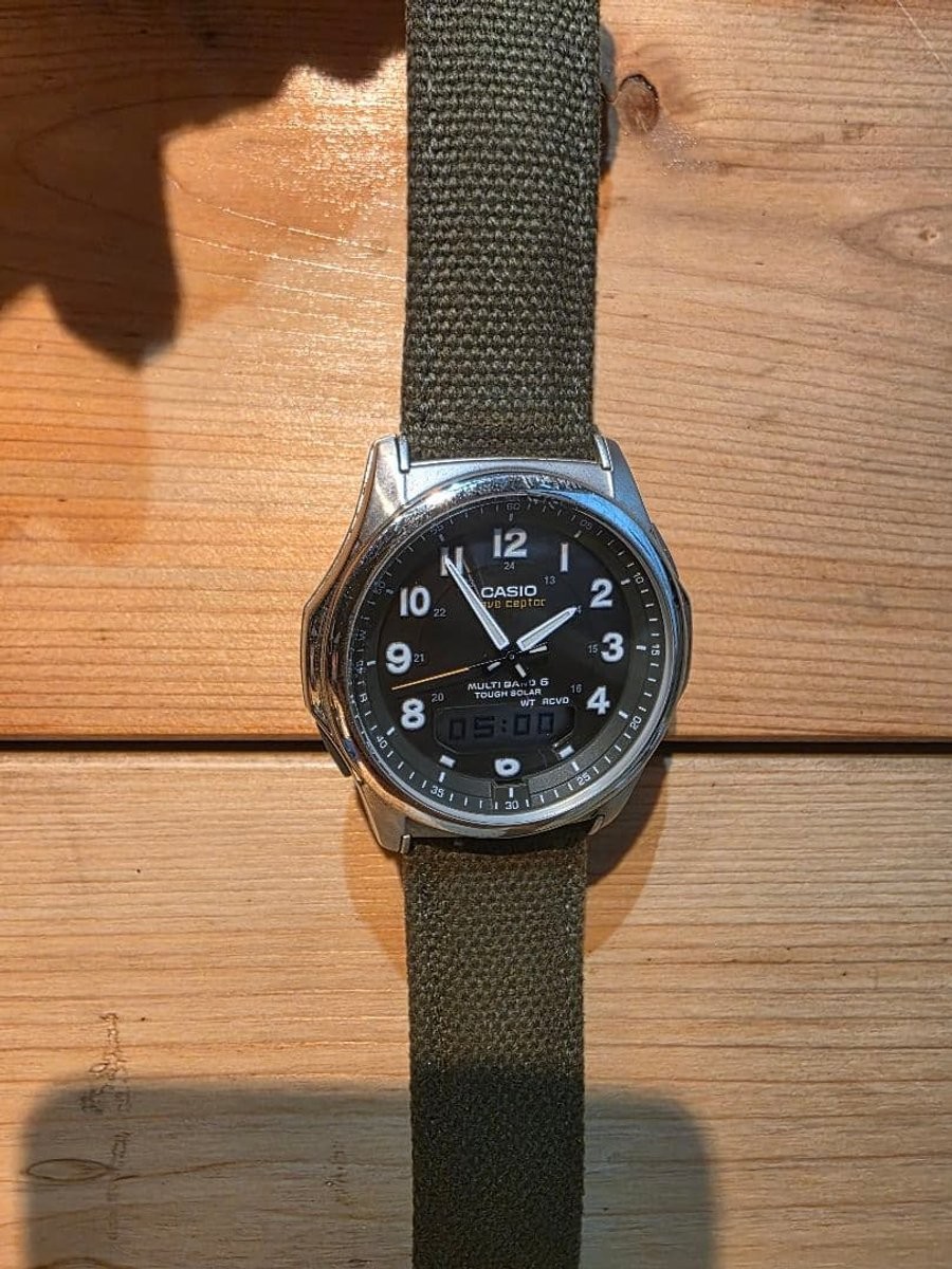 CASIO WVA-M630B-3AJF Watch Wave Septa Radio Solar Men Japan