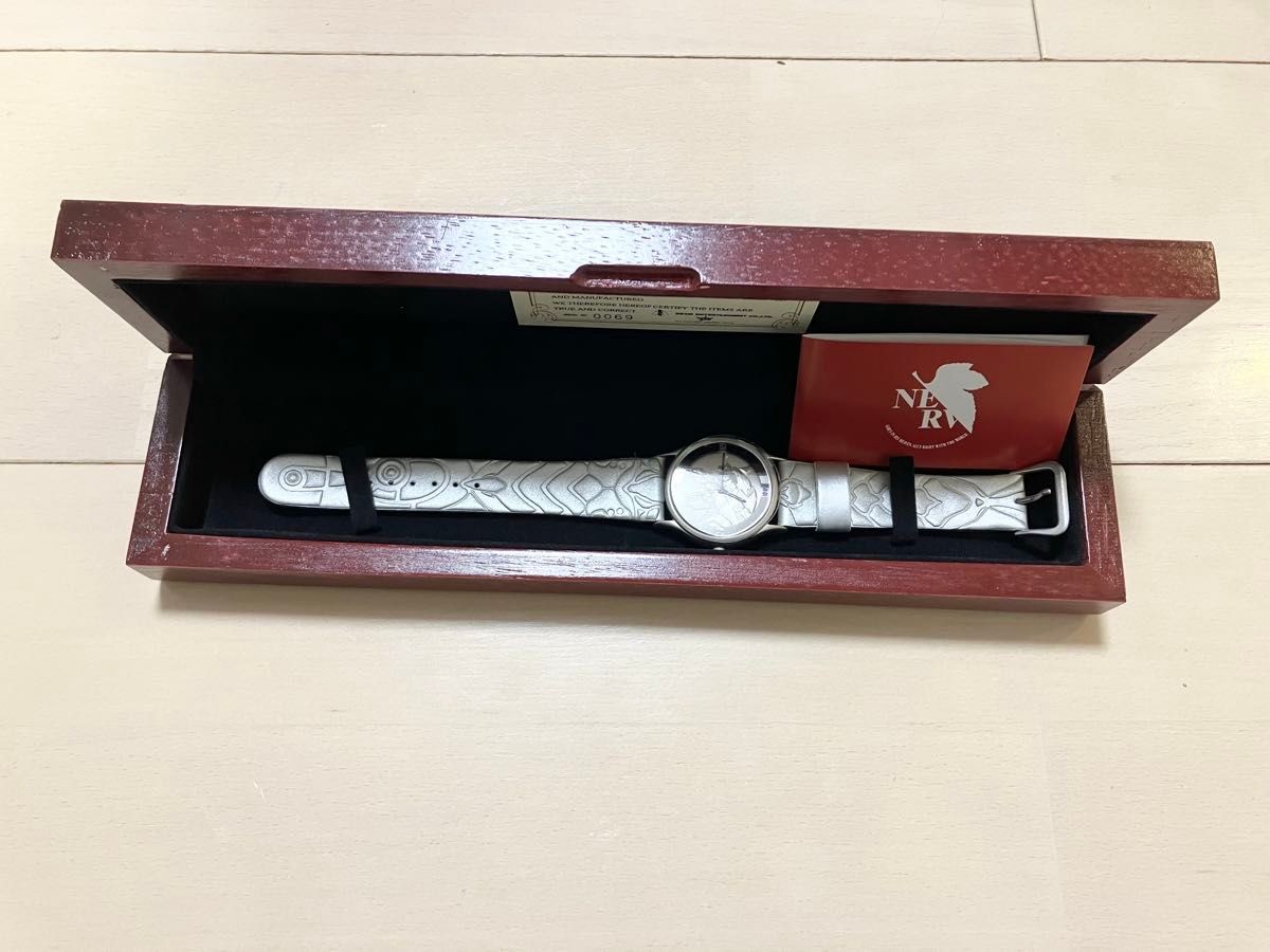 Evangelion Unit-01 Wristwatch Limited Edition Serial No. 69 From Japan