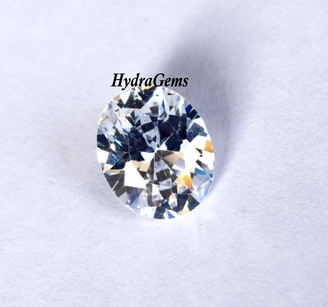 5.80 Ct Apx. Natural White Sapphire Oval Cut Loose Gemstone for Jewelry Making