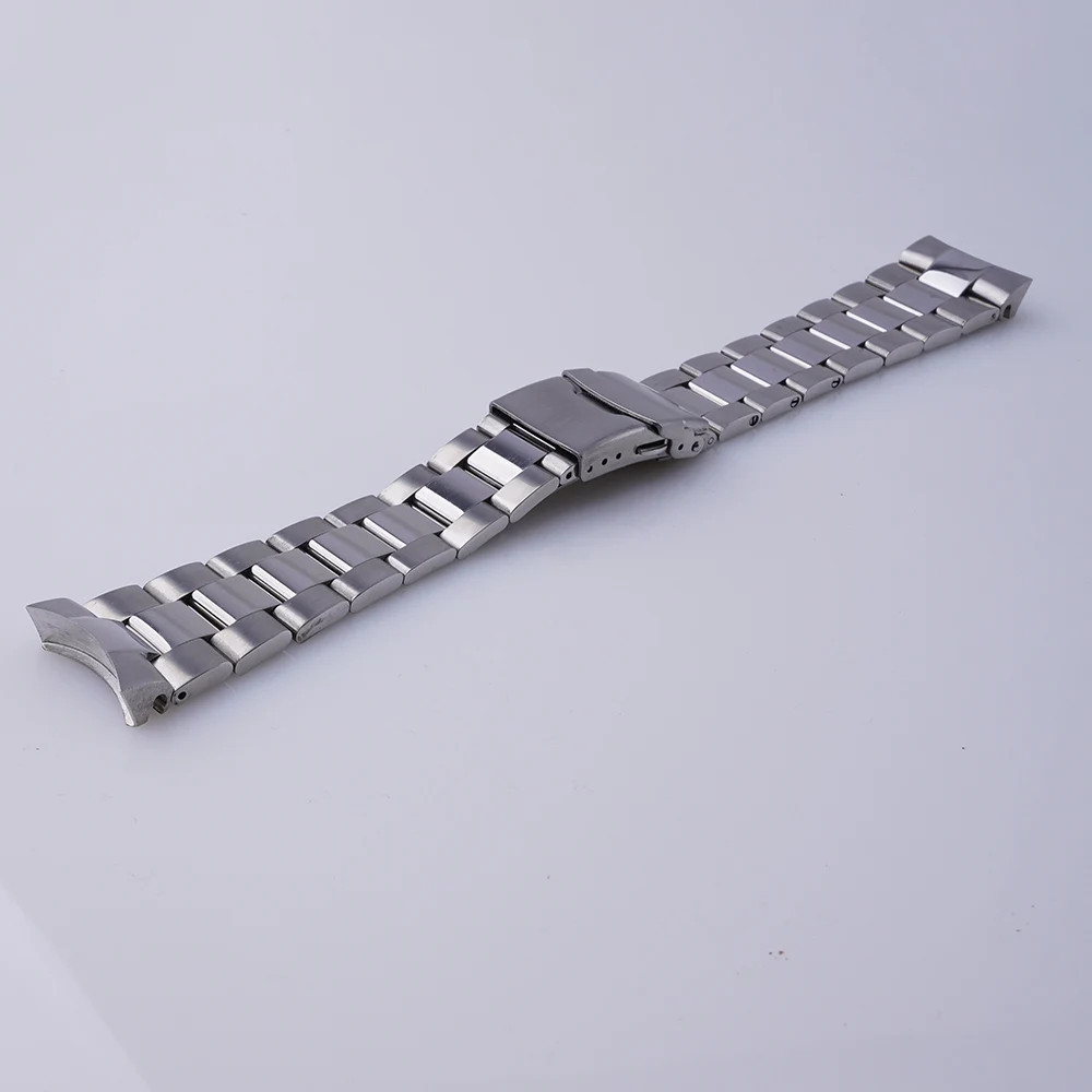For Seiko 5 Sport SRPD51 53 55 57 59 SRPD63 65 22mm 316L Steel Oyster Watch Band