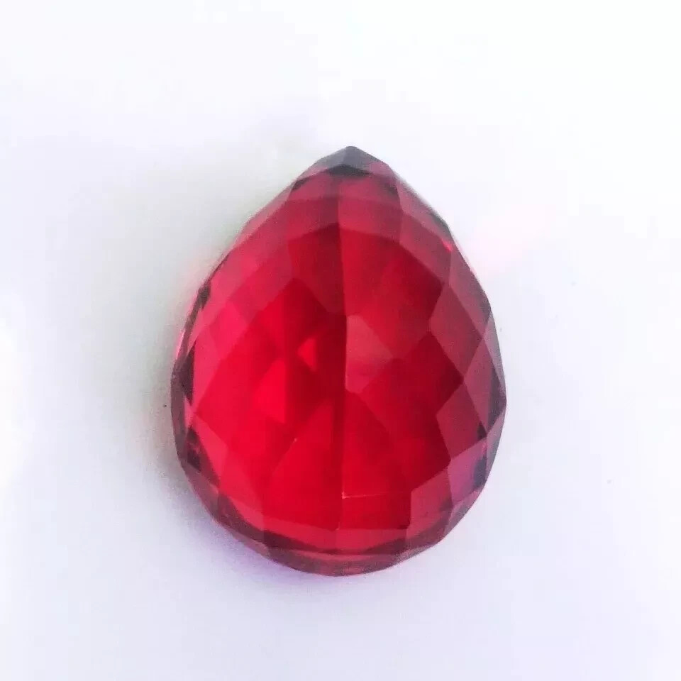 120 Ct Brazil Rare Pink-Red Topaz Natural Certified Pear Cut Loose Gemstone KKJ