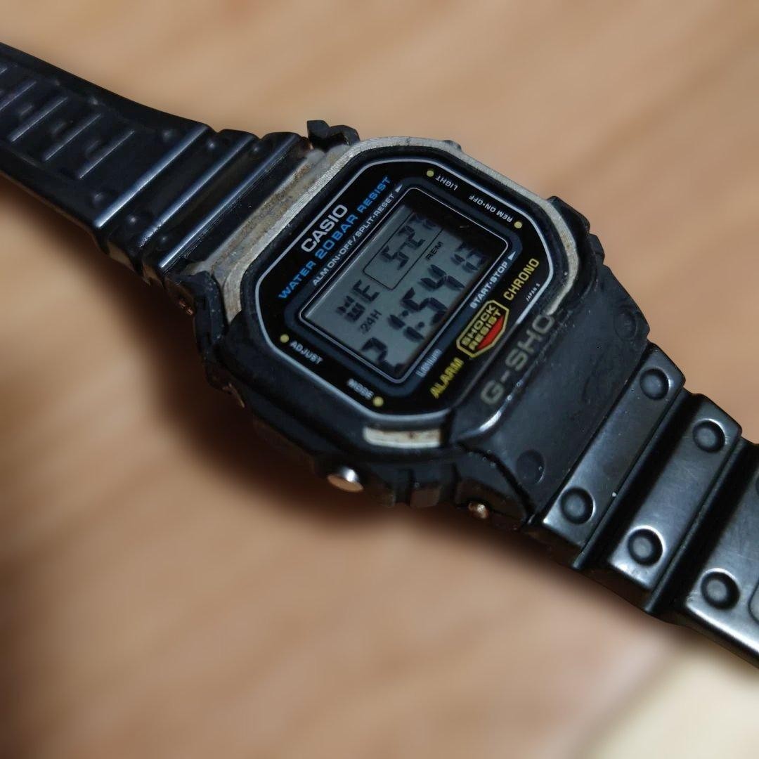 036 dw 5600 691 CASIO Digital Watch Black No.gs3541