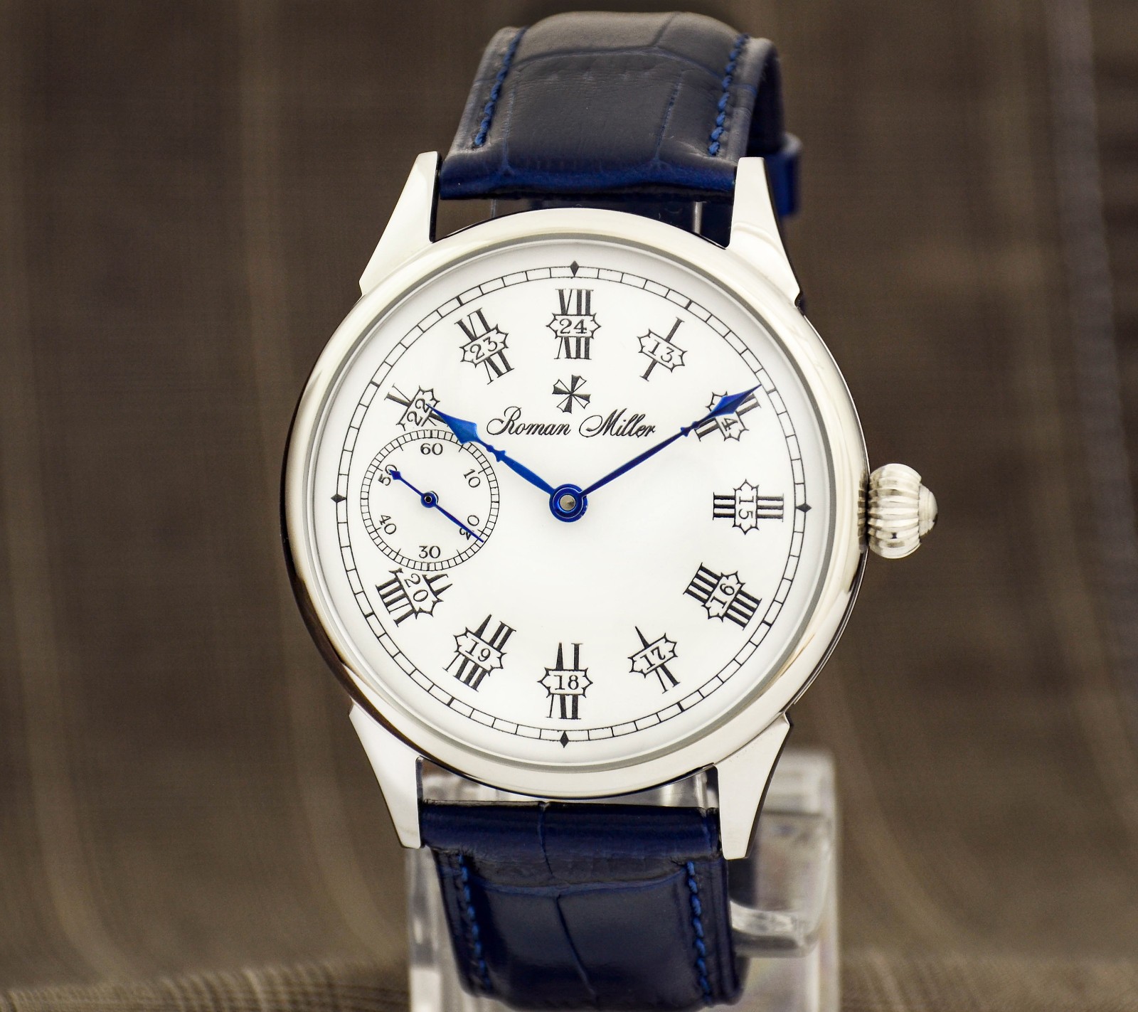Classic Watch Man Vintage Mens Dress Watch 1900th Antique Man Watch Wrist Miller