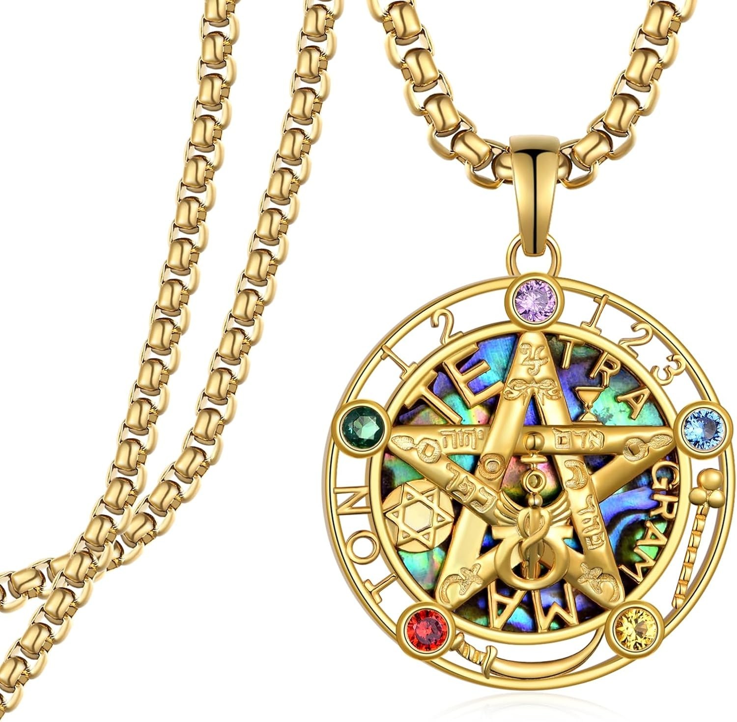 Stylish Sterling Silver Pentagram Necklace, Ideal for Protection and Balance