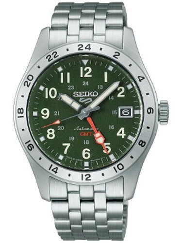 Seiko 5 Sports Field GMT HDB001J Watch Olive Drab Automatic 2026 PSL
