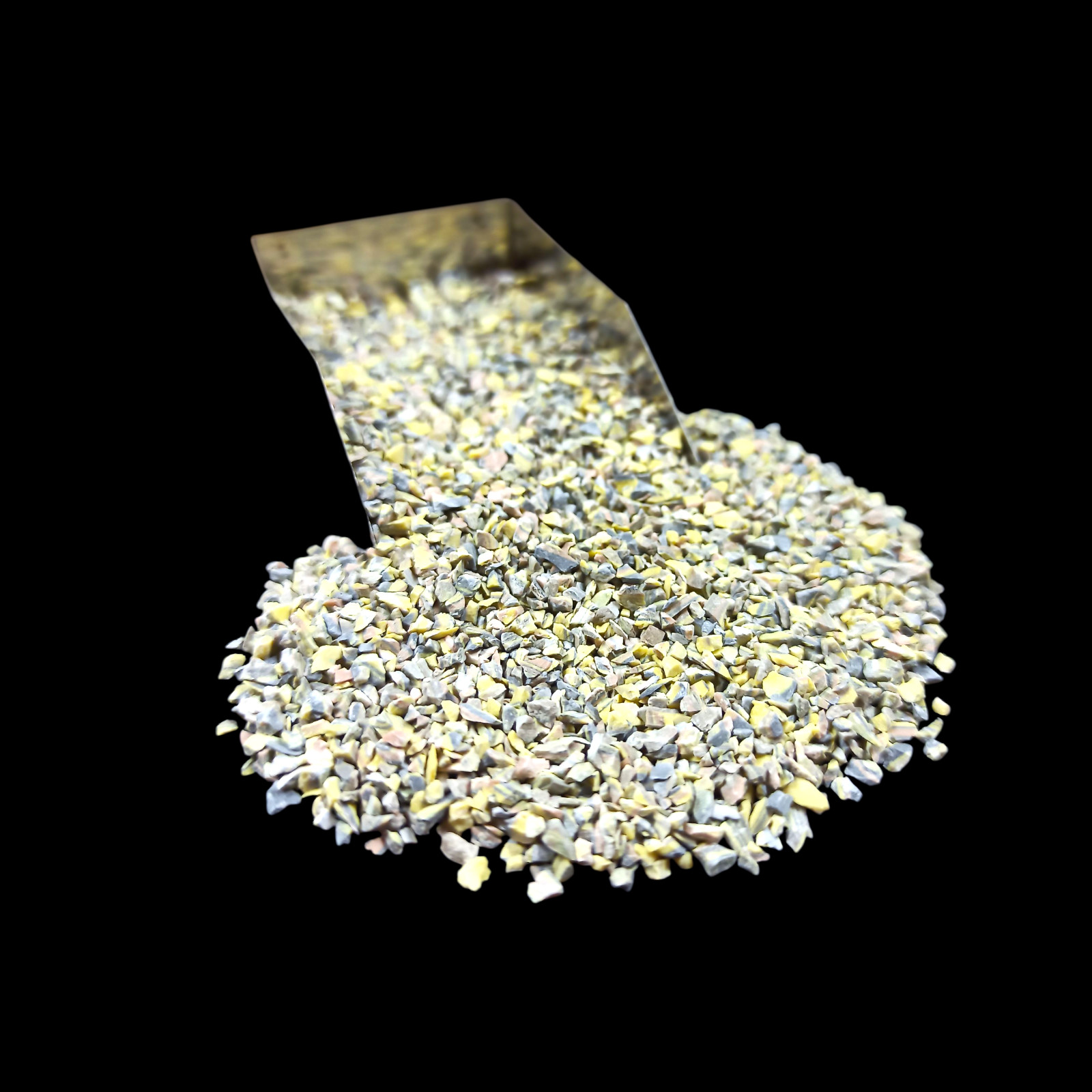 Tiger Turquoise gemstone crushed Coarse 1-3mm Gemstone For Wood inlay