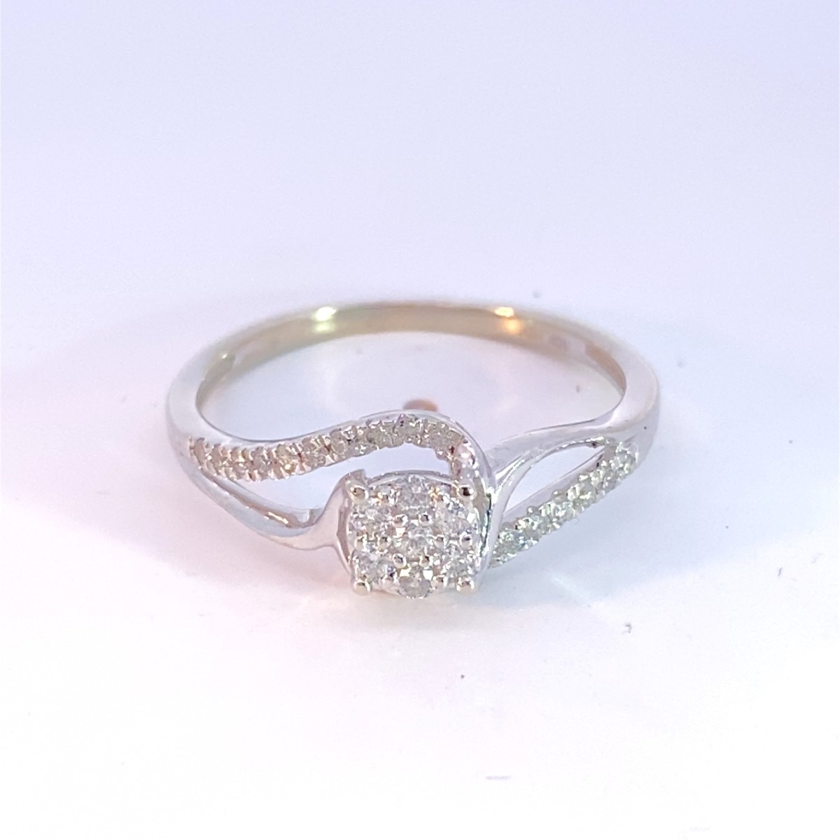 Lady’s Diamond Wedding Set 38 Diamonds .365 Carat T.W. 10K White Gol (MI1071325)