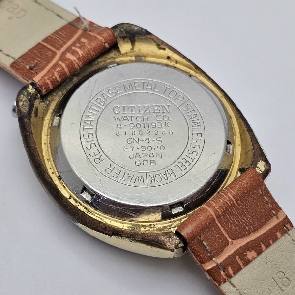 Citizen Brad Pitt Bullhead 67-9020 Chronograph 8110A Vintage Men’s Watch