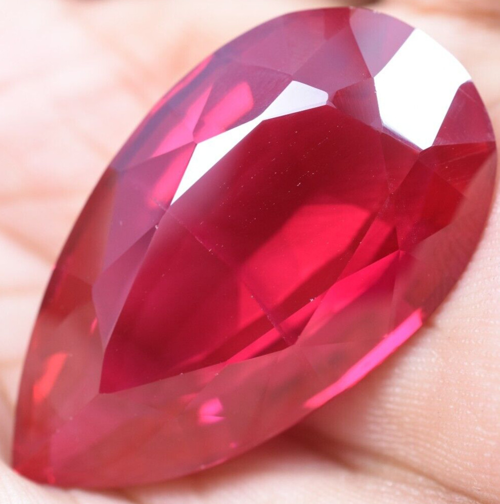 Natural 63.30 Ct Mogok Pink Huge Ruby Sparkling GGL Certified Treated Gemstone