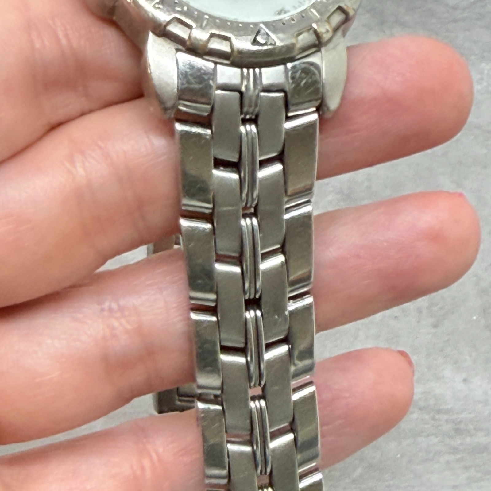 Krug Baumen Sportsmaster Diamond Ladies Watch – Mother of Pearl – New Battery