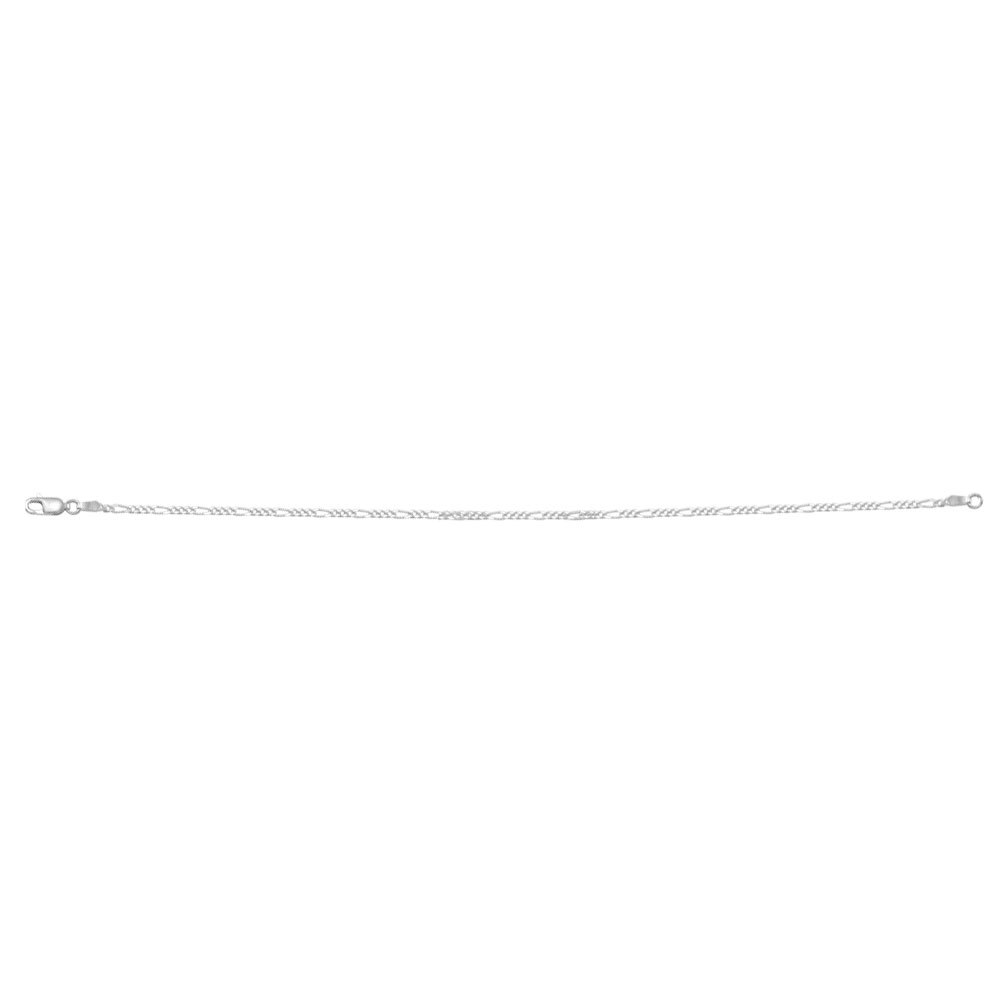 Figaro Chain 925 Sterling Silver Fine Jewelry