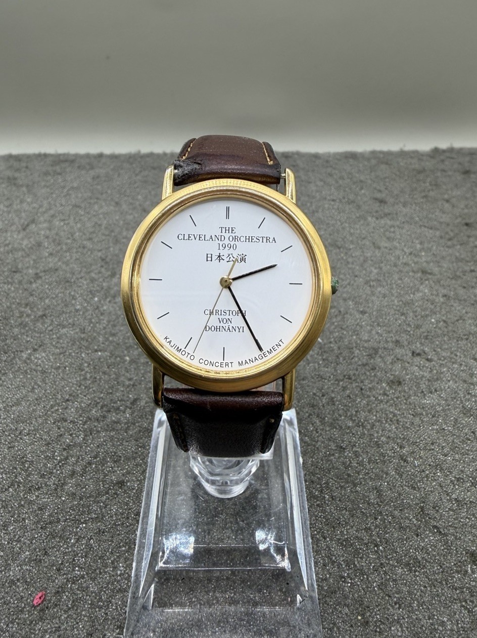 Vintage Seiko 5P31-6C90 The Cleveland Orchestra 1990 Japan Tour Watch – Rare