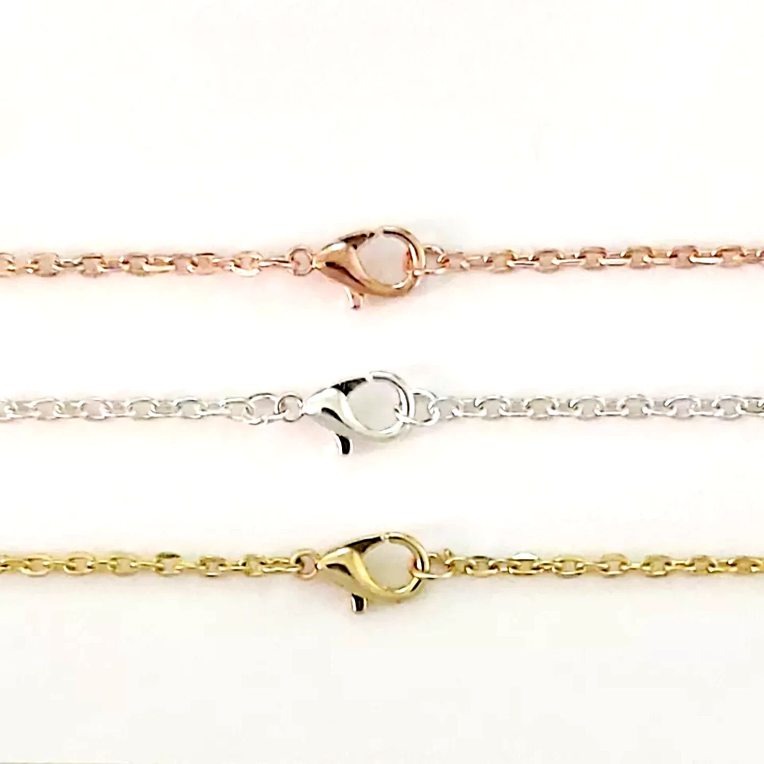 Easter Bunny Bezel Pendant/Necklace Silver Gold Rose Gold Tone