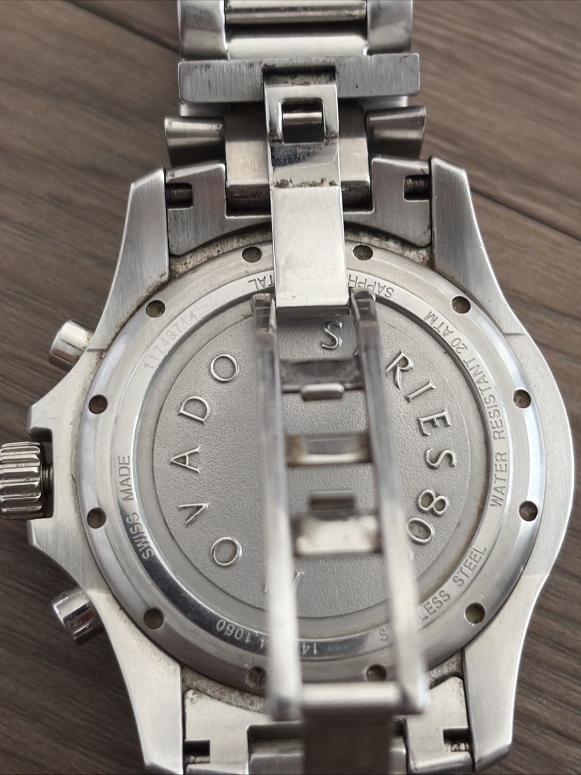 Movodo Series 800 Chronograph 42mm Mens Watch 14.1.14.1060 Sapphire Crystal
