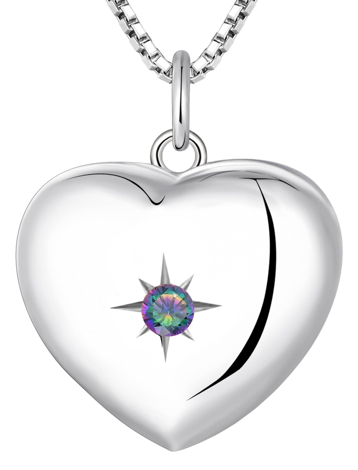 Heart Locket Picture Necklace 925 Sterling Silver Personalized Photo Lockets …