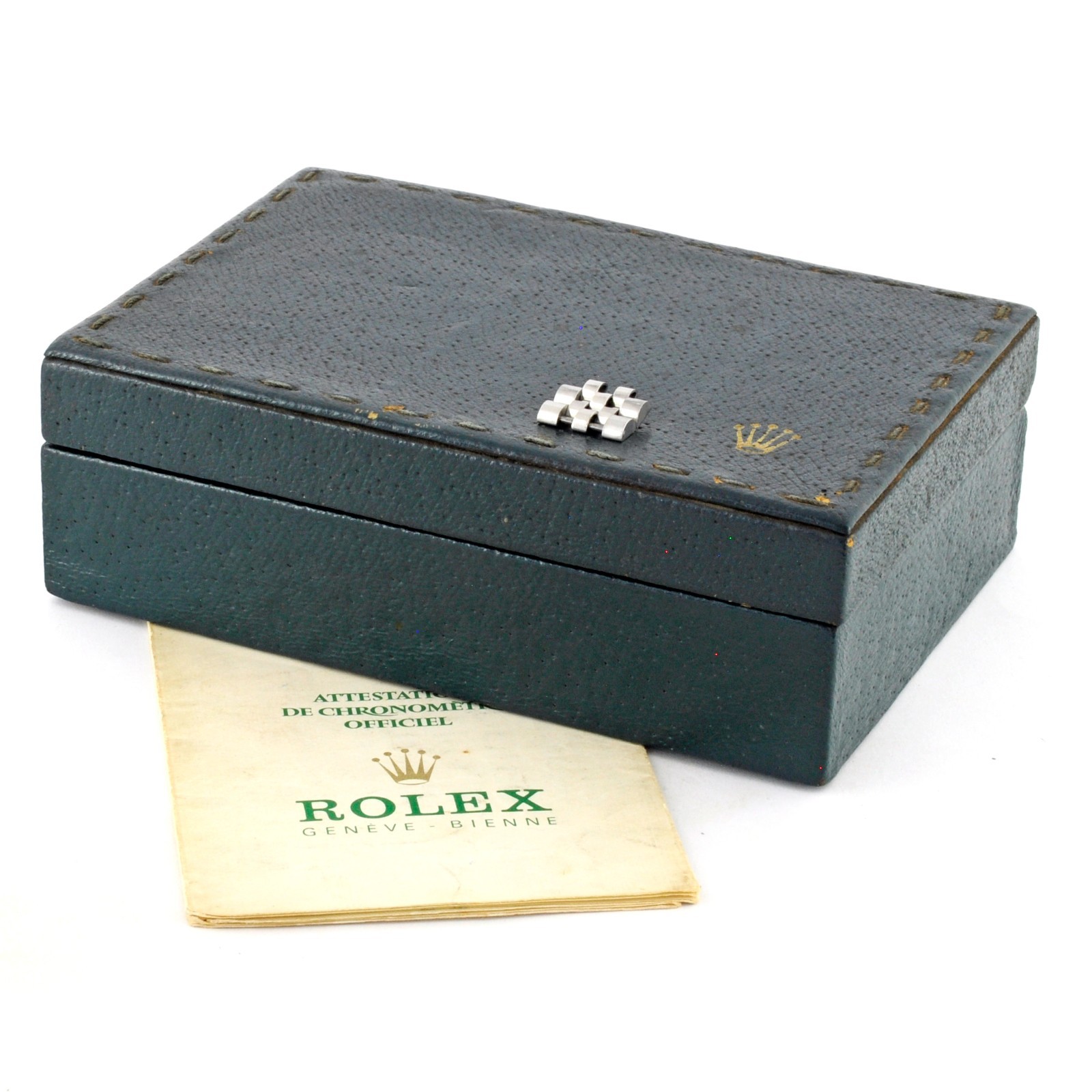 NO TARIFFS ROLEX 16013 OYSTER PERPETUAL DATEJUST LARGE AUTOMATIC COSC BOX PAPERS