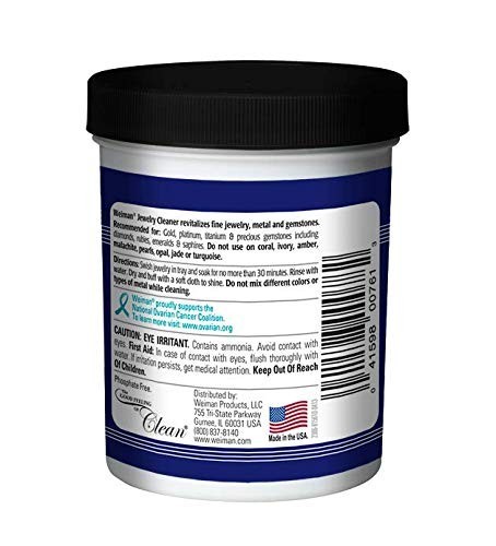 Jewelry Cleaner Liquid 7oz – Professional Shine & Restore for All Metals & Gems