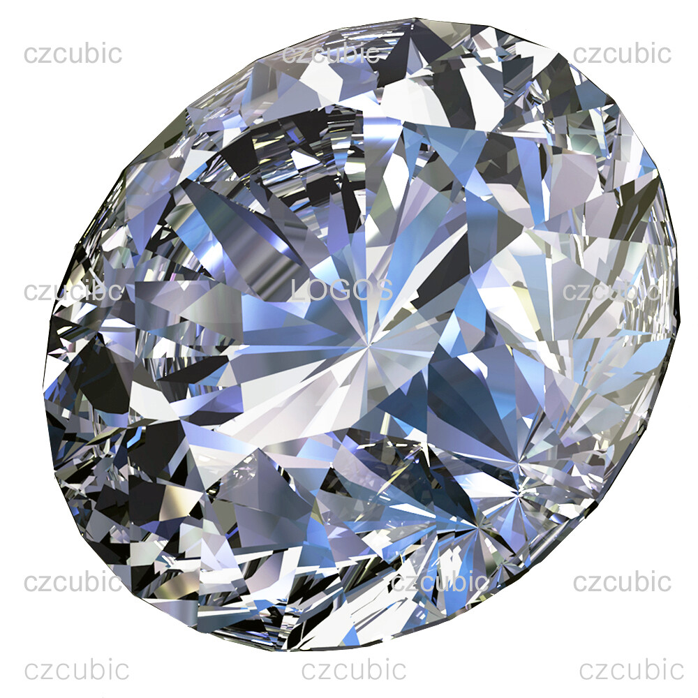 CUBIC ZIRCONIA LOOSE ROUND STONES CLEAR CZ EXCELLENT TOP 7A QUALITY US SHIPPER 6